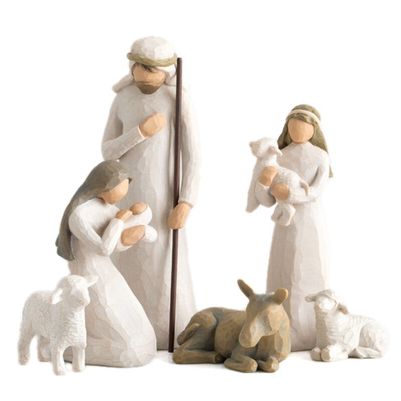 Willow Tree 6 Piece Nativity Set 24cm image number 0